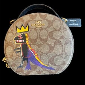 Coach limited edition Basquait canteen style, never used